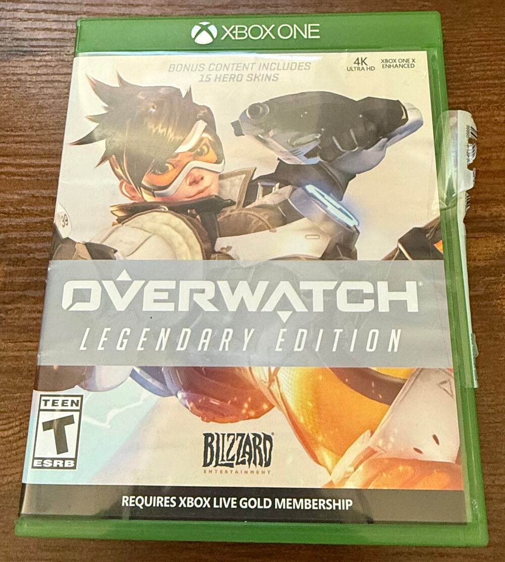 Xbox One Overwatch: Legendary Edition Game Case & Disc